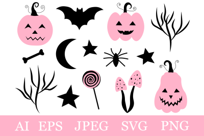 Pumpkin Halloween clipart. Pumpkin sublimation. Pumpkin SVG