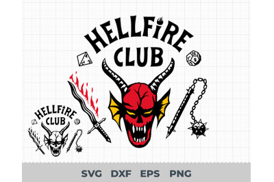 Hellfire Club Svg ,Stranger Svg Things, Stranger Svg Things Ss4, Stran