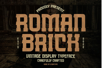ROMAN BRICK Typeface