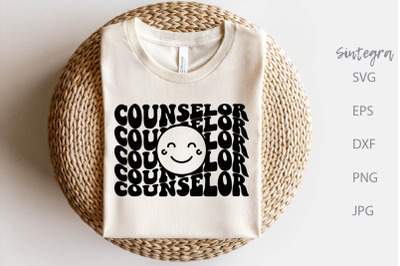Counselor SVG With Smiley Face