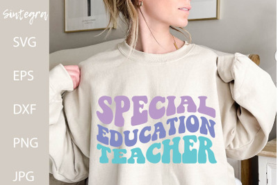 Special Education Teacher SVG Cut File