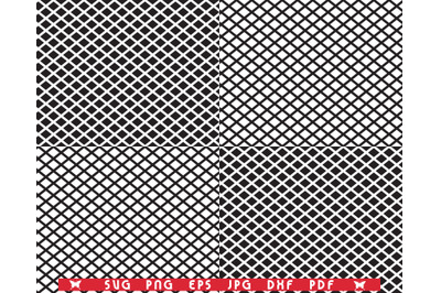 SVG Black White Rhombuses, Seamless pattern, Digital clipart