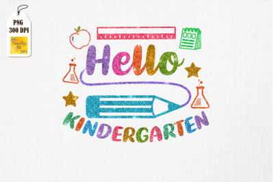 Back to School Hello Kindergarten