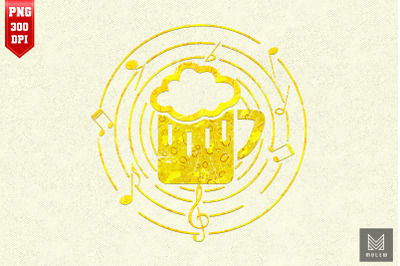 Musical Notes and Brew Music and Beer