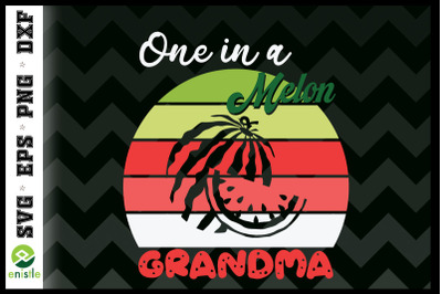 One In A Melon Grandma