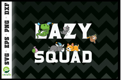 Lazy Squad Animal