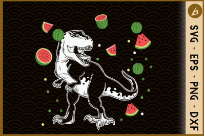 Watermelon Dinosaur