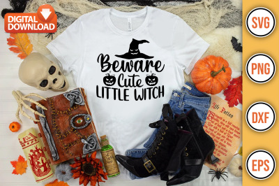 Beware Cute Little Witch