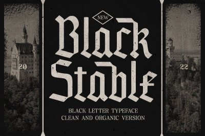 Black Stable - Blackletter Font