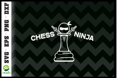 Funny Chess ninja For Chess Player