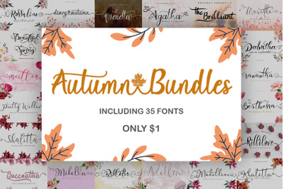 Autumn Bundles