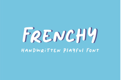 Frenchy - Handwriting Font