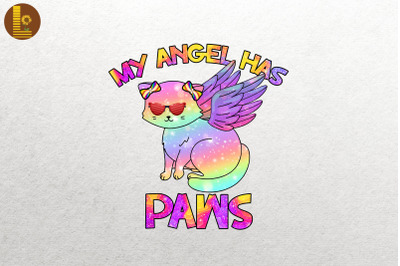 My Angel Has Paws Cat Memorial