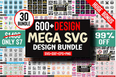 The Mega SVG Bundle