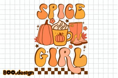 Pumpkin Spice Girl Graphics