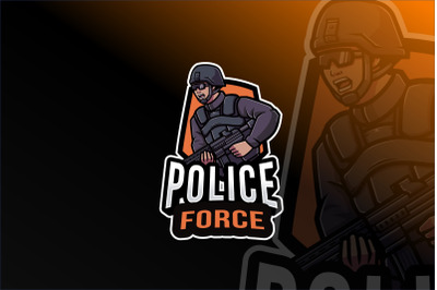 Police Force Logo Template