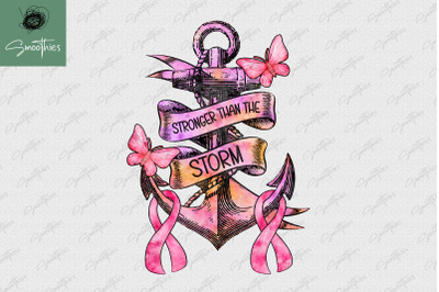 Stronger Than Storm Anchor Breast Cancer