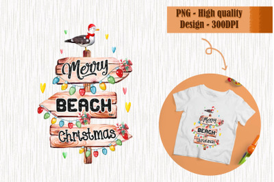Merry Beach Christmas In July Gift