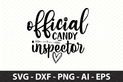 official candy inspector svg