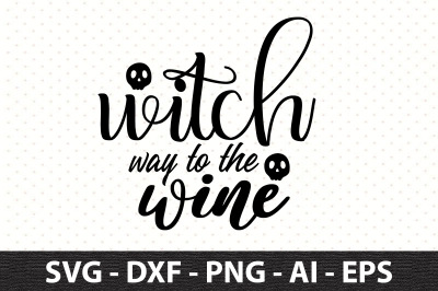 witch way to the wine svg