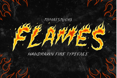 Fire Font | Flames font