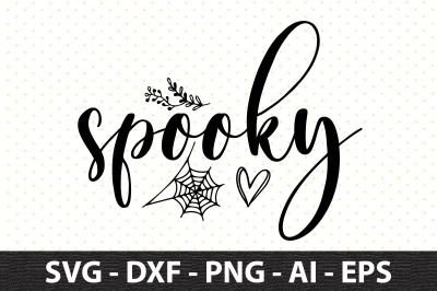 spooky svg