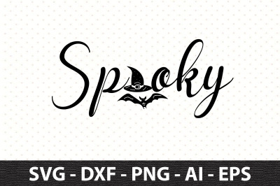 spooky svg