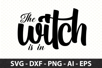 The witch is in svg