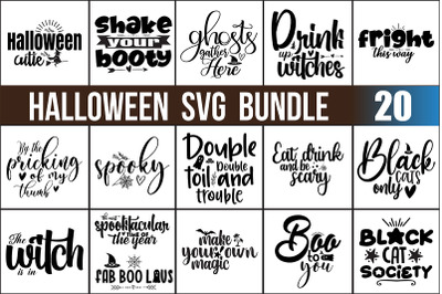 Halloween SVG Bundle