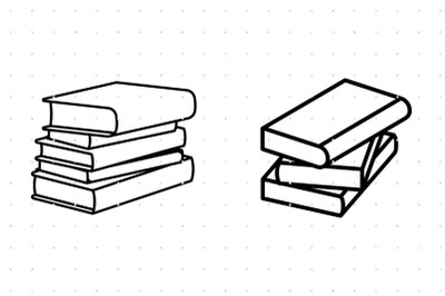 Stack of Books SVG
