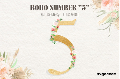 Boho Floral&nbsp;Number 5