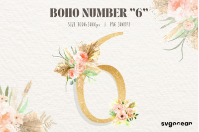 Boho Flower&nbsp;Number 6