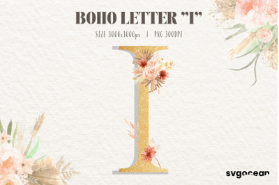 Boho Table&nbsp;Letter I