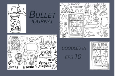 Bullet journal doodles