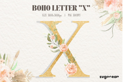 Boho Table&nbsp;Letter X