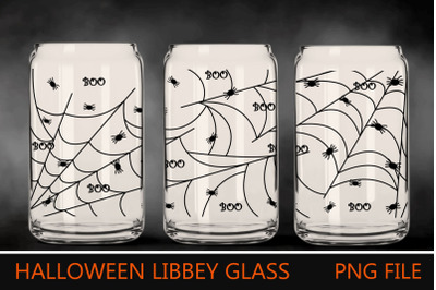 Halloween glass can wrap png, Halloween beer can wrap, Boo png