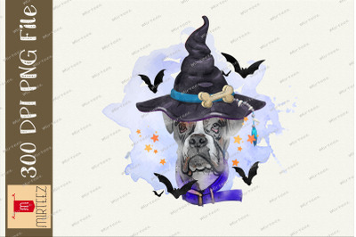 Witch Dog Witch Vibes Halloween Design