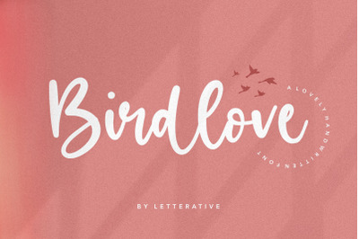 Birdlove Lovely Handwritten Font