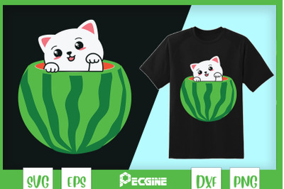 Watermelon Cat