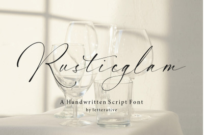 Rusticglam Handwritten Script Font