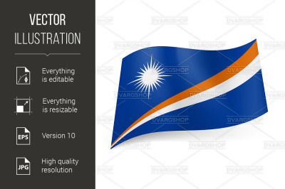 State flag of Marshall Islands