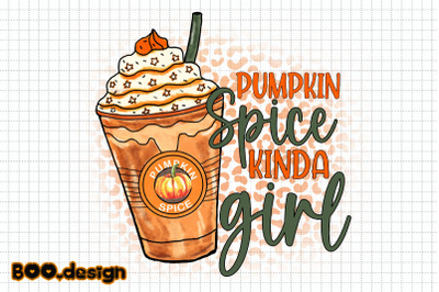 Pumpkin Spice Kinda Girl Graphics