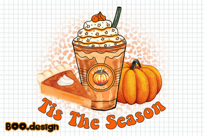 Pumpkin Spice Tis The Season Graphics