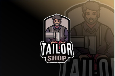 Tailor Shop Logo Template