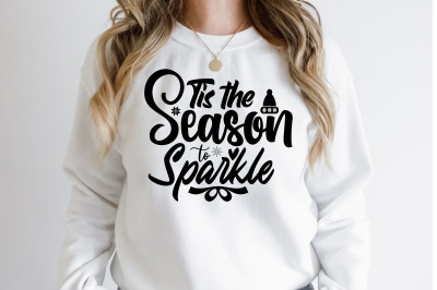 Tis the season to sparkle svg