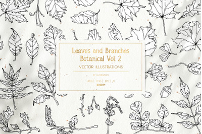 Leaves and Branches Botanical Vol. 2