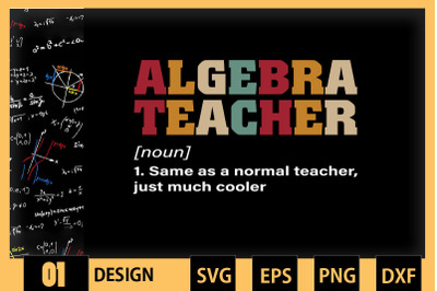 Algebra Teacher Funny Meaning