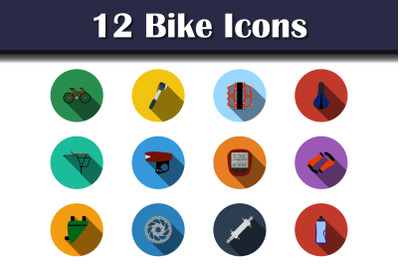 Bike Icon Set