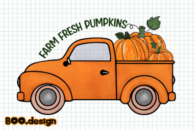 Farm Fresh Pumpkin Graphics Dessign