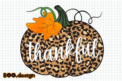 Pumpkin Leopard Thankful Graphics
